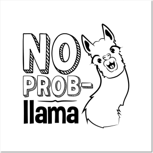 No Prob-llama Posters and Art